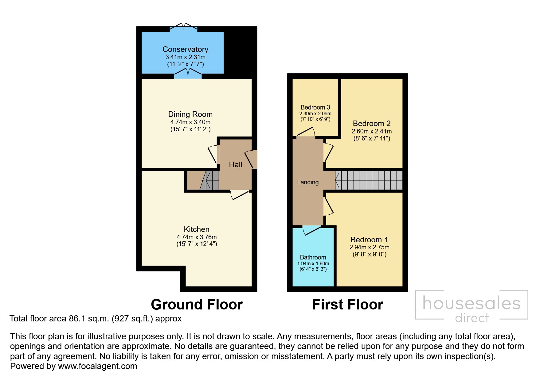 48, Saffron Drive, Derby floorplan