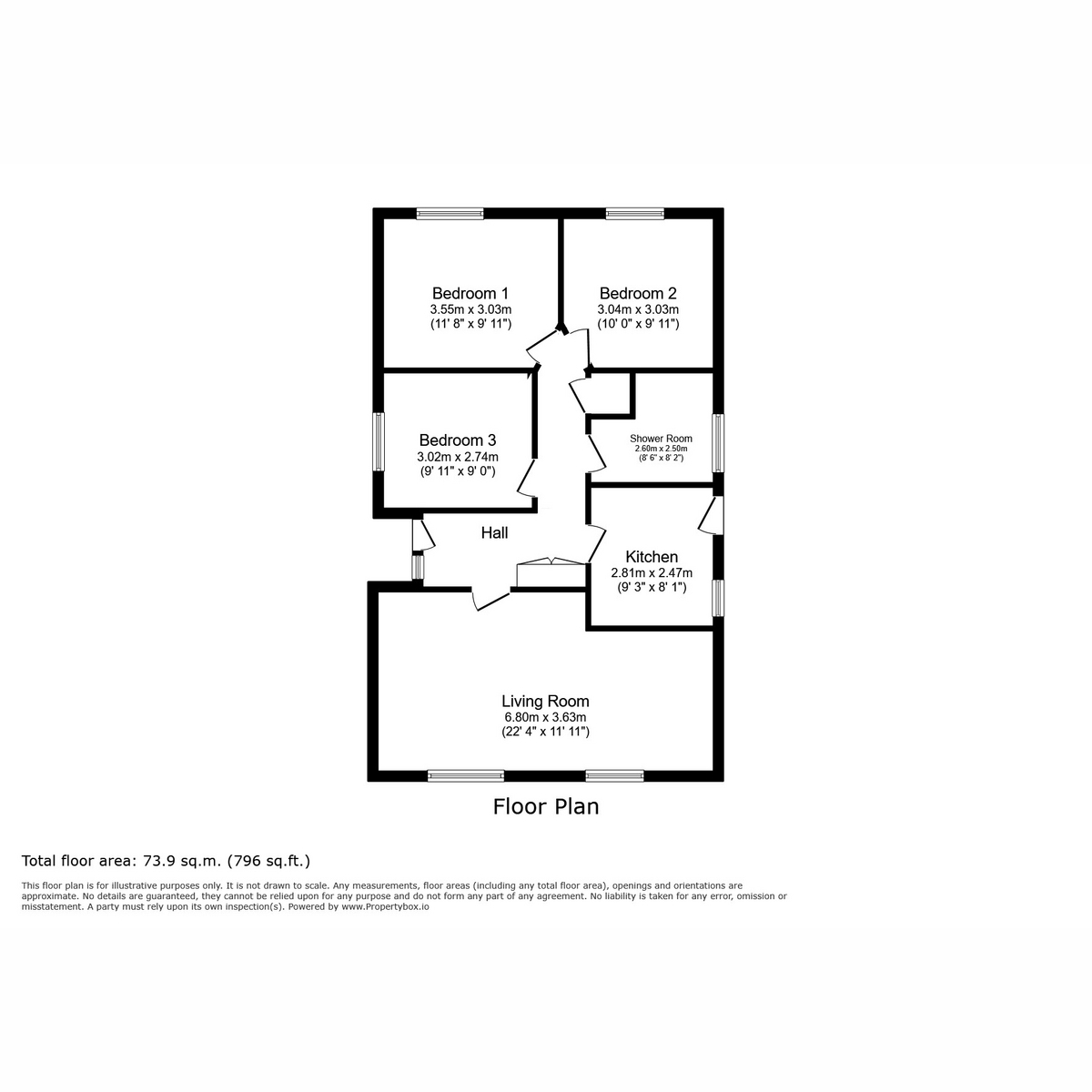 2, Marlborough Croft, Brackley floorplan