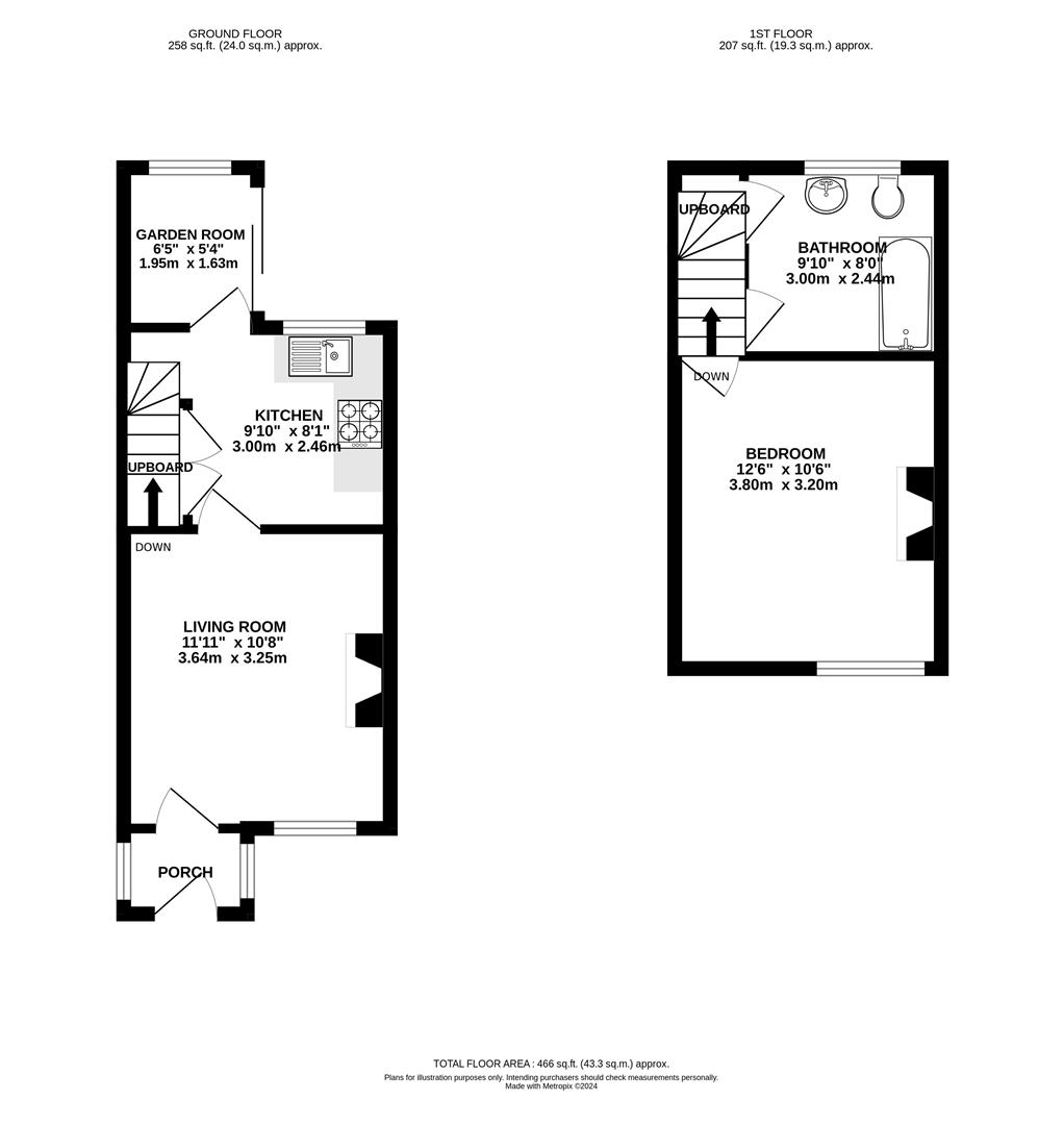 173, Lower Church Road, Burgess Hill floorplan