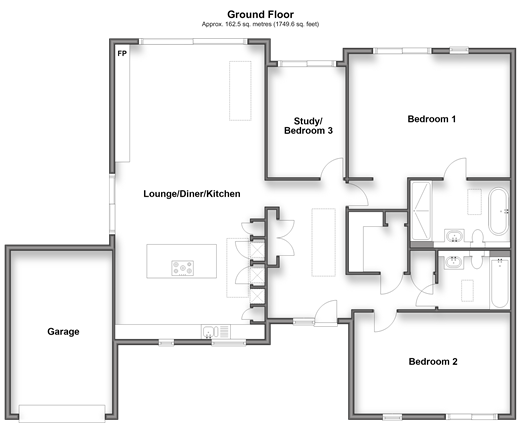 Hartfield Road Cowden, Edenbridge floorplan