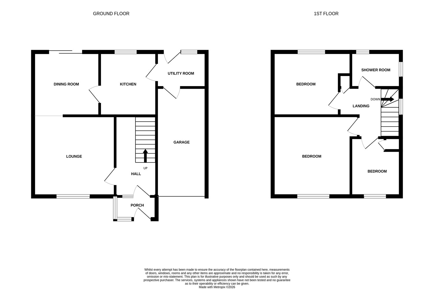 5, Daws Close, Writtle, Chelmsford floorplan