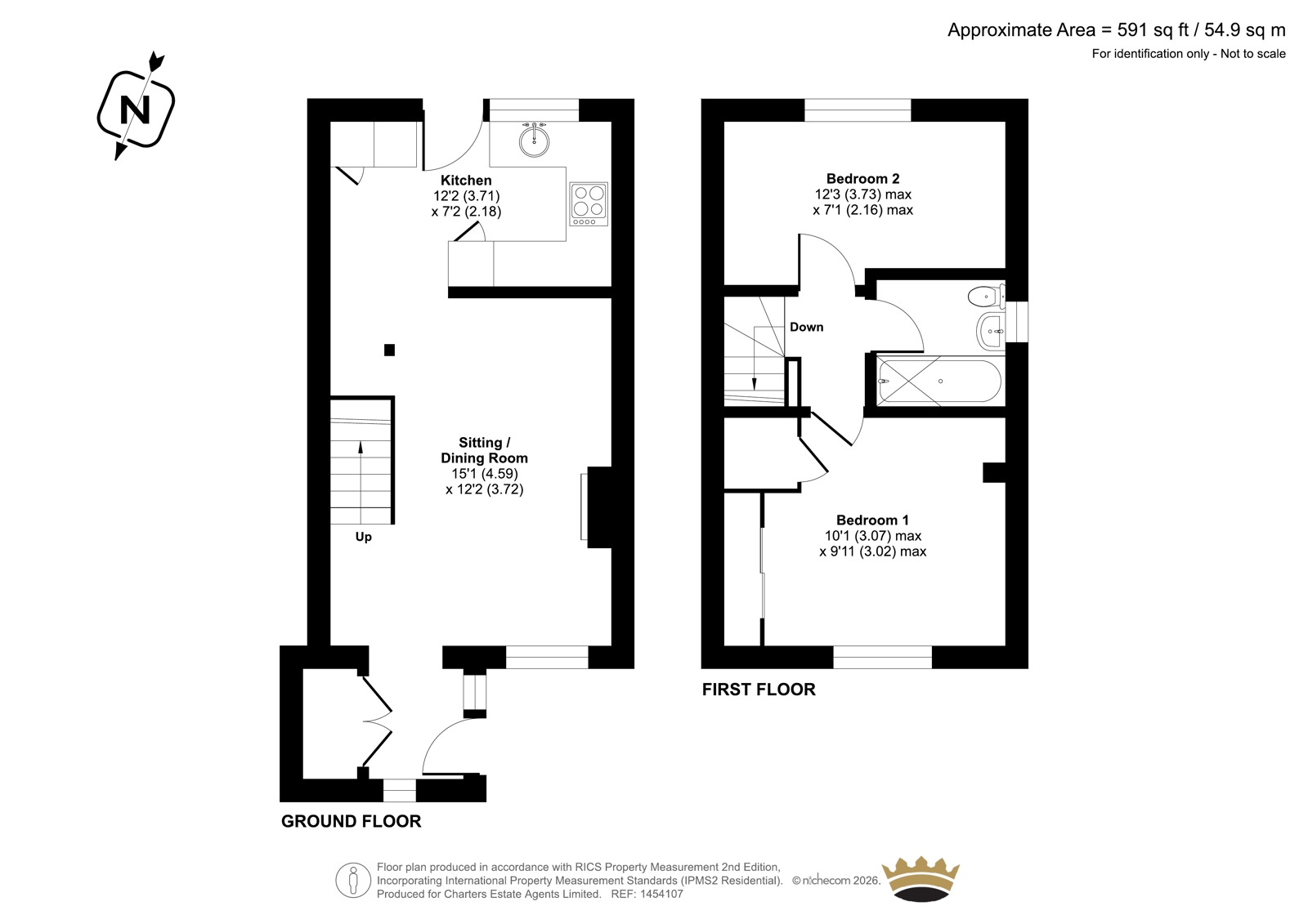 8, Galsworthy Road, Southampton floorplan