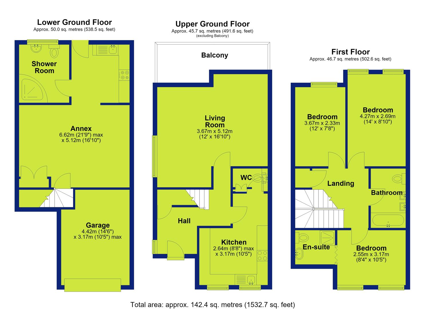 Clumber Crescent North, Nottingham floorplan