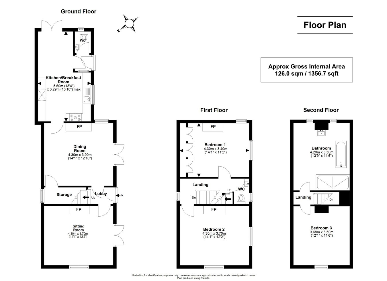 6, Queens Road, Lyndhurst floorplan