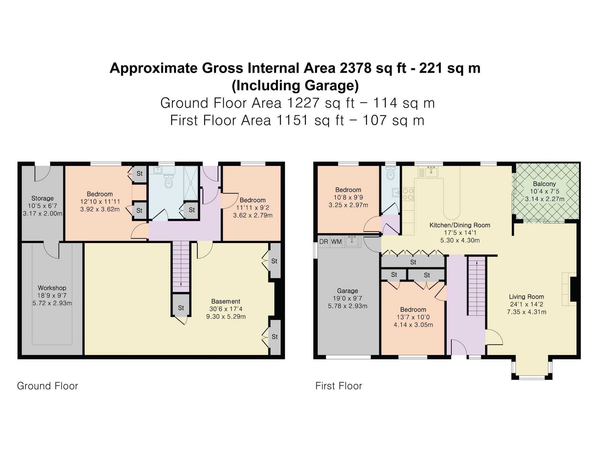 37 St. Pirans Close, St. Austell floorplan