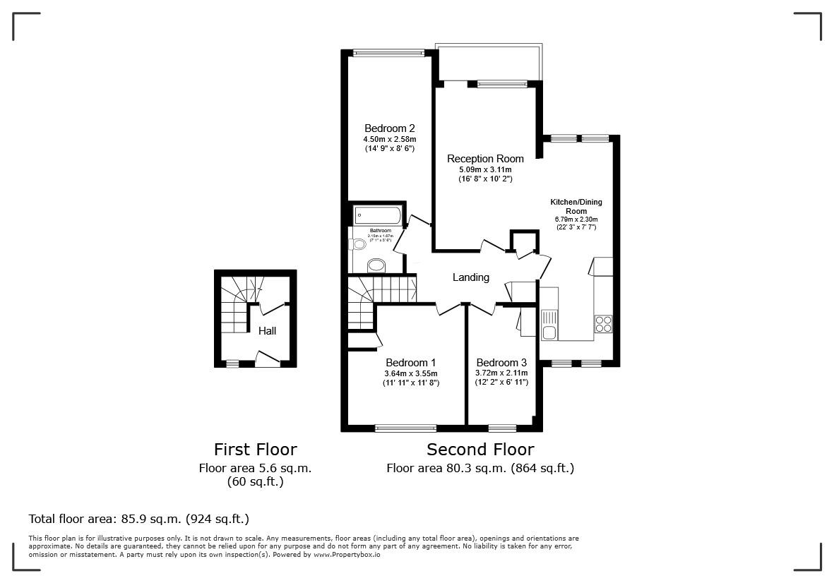 Justin Close, Brentford floorplan