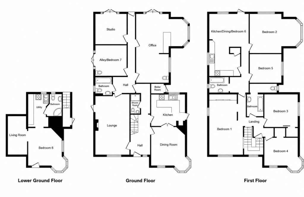 329, Babbacombe Road, Torquay floorplan