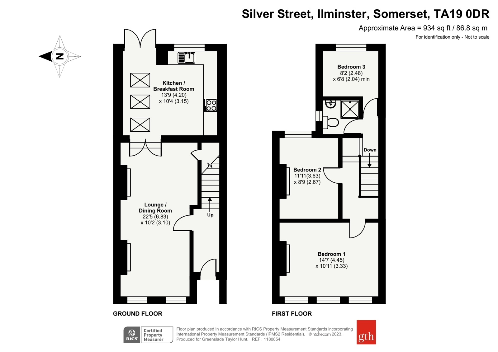 32, Silver Street, Somerset floorplan