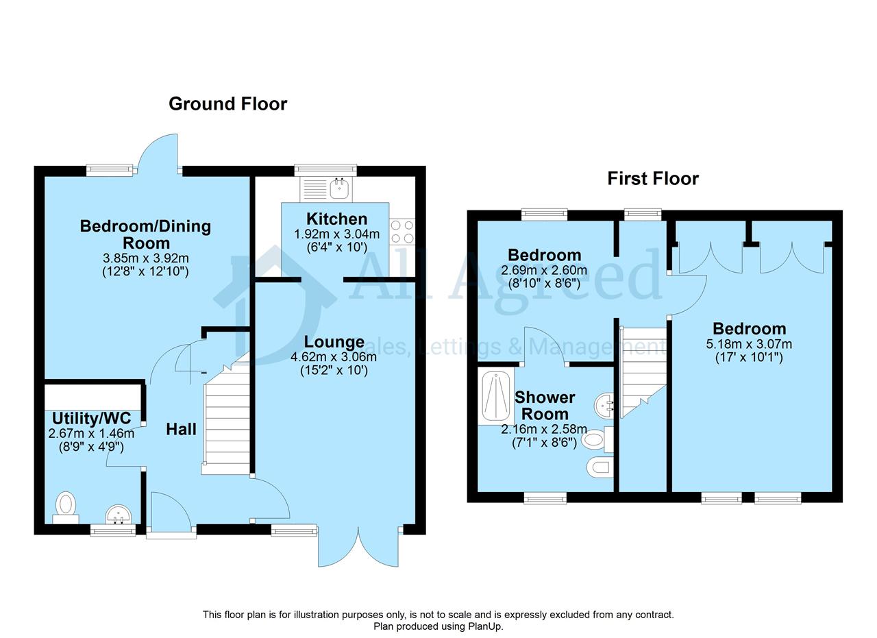 14, Top Farm Court, Kilburn floorplan