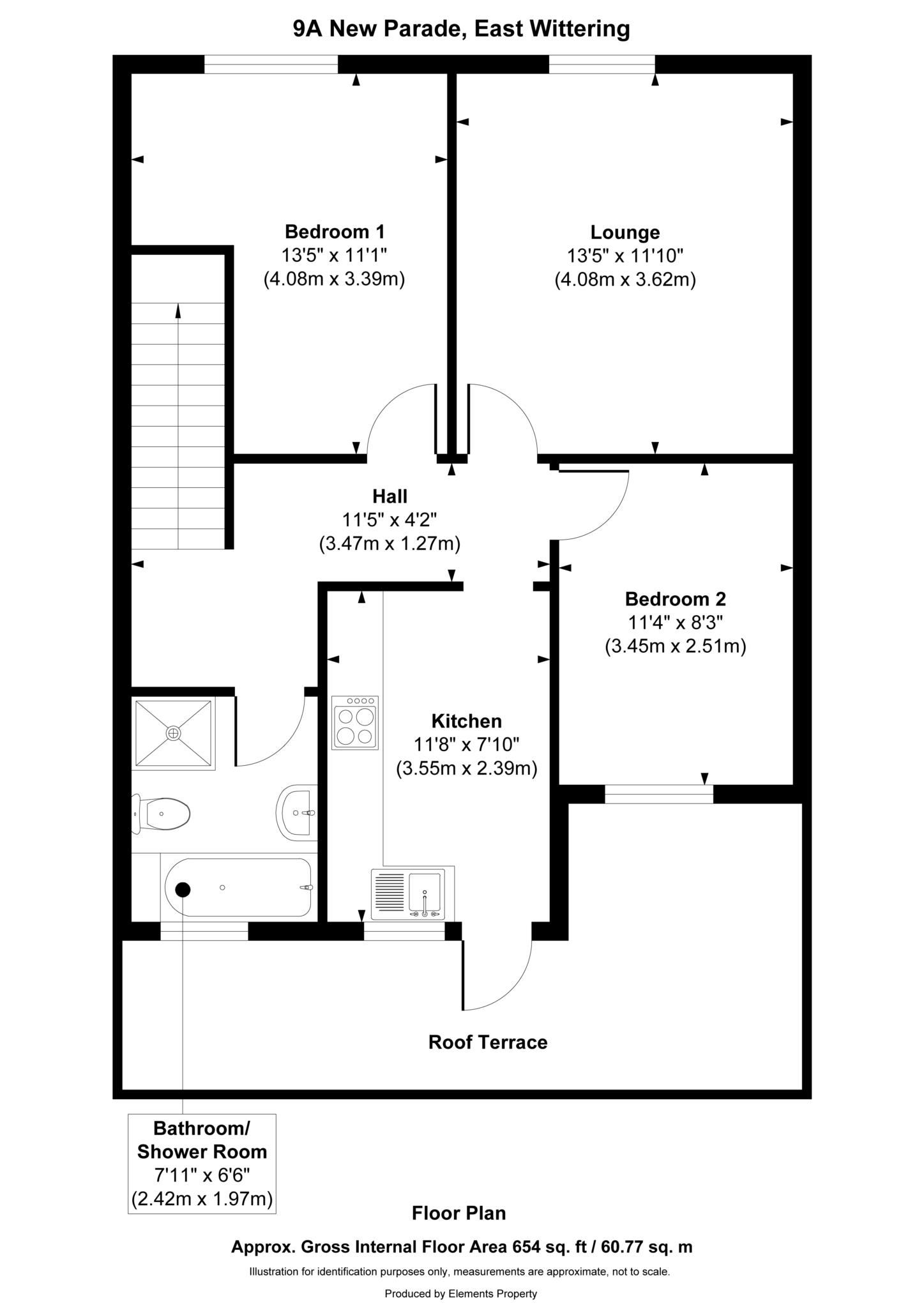 9a, New Parade, Chichester floorplan