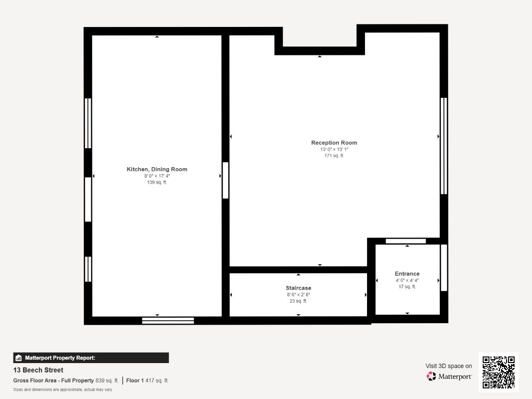 13, Beech Street, Bridgnorth floorplan