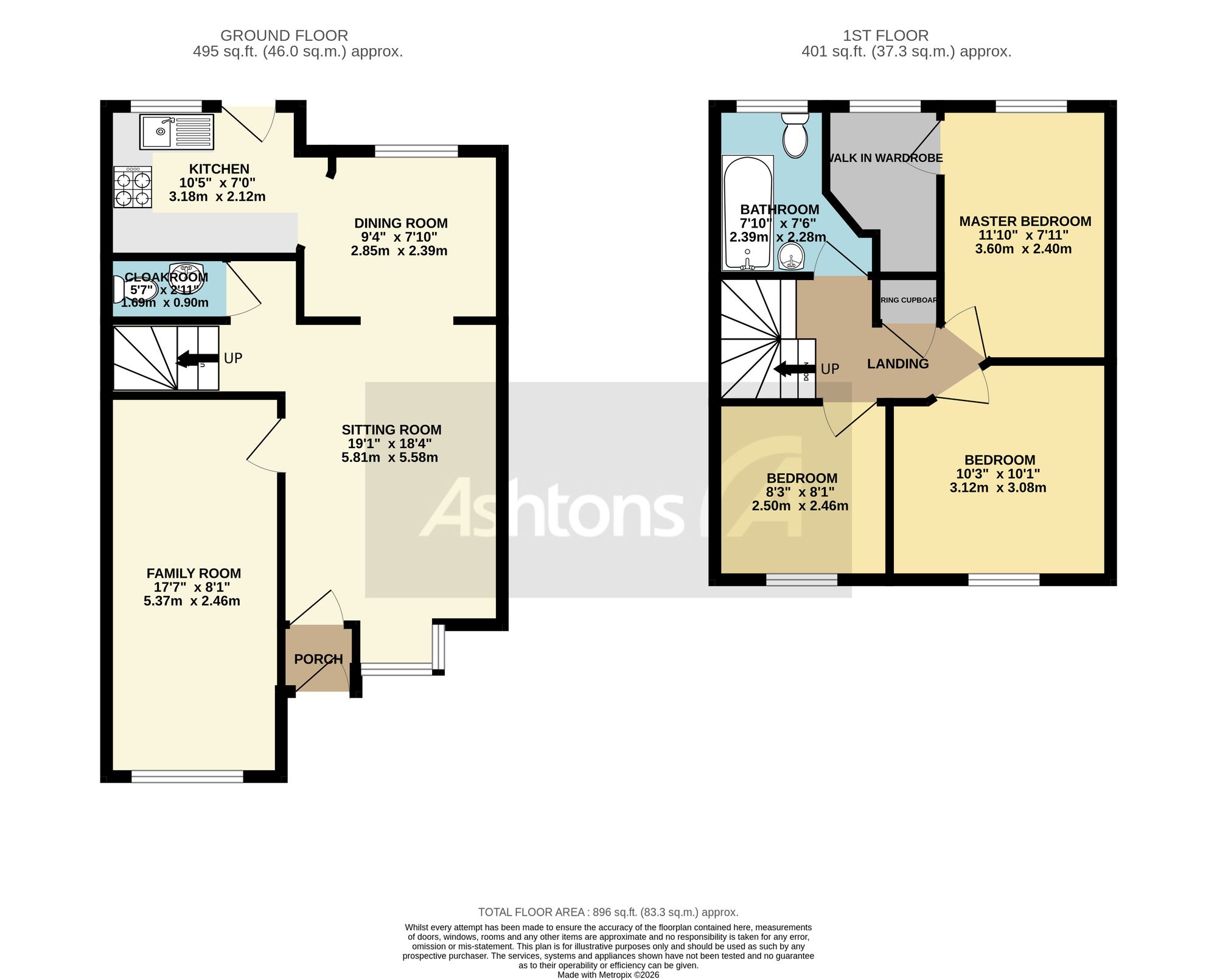 18 Latham Avenue, Newton-Le-Willows floorplan