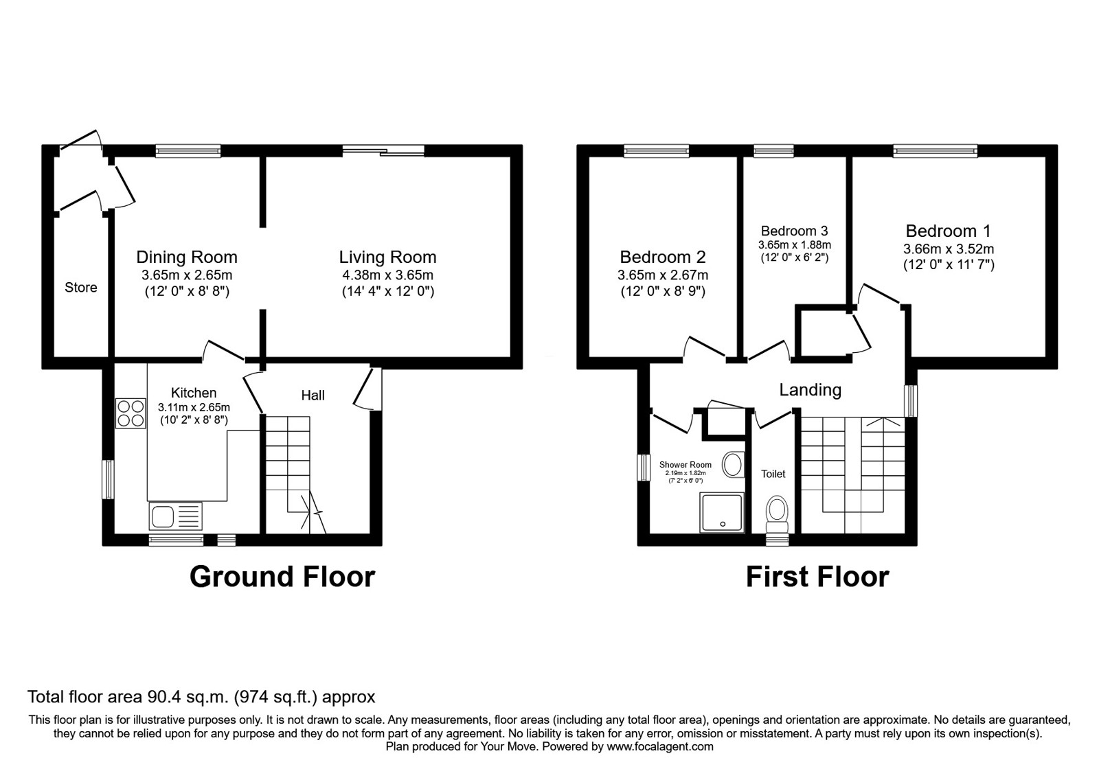 57, Abbeystead, Lancashire floorplan