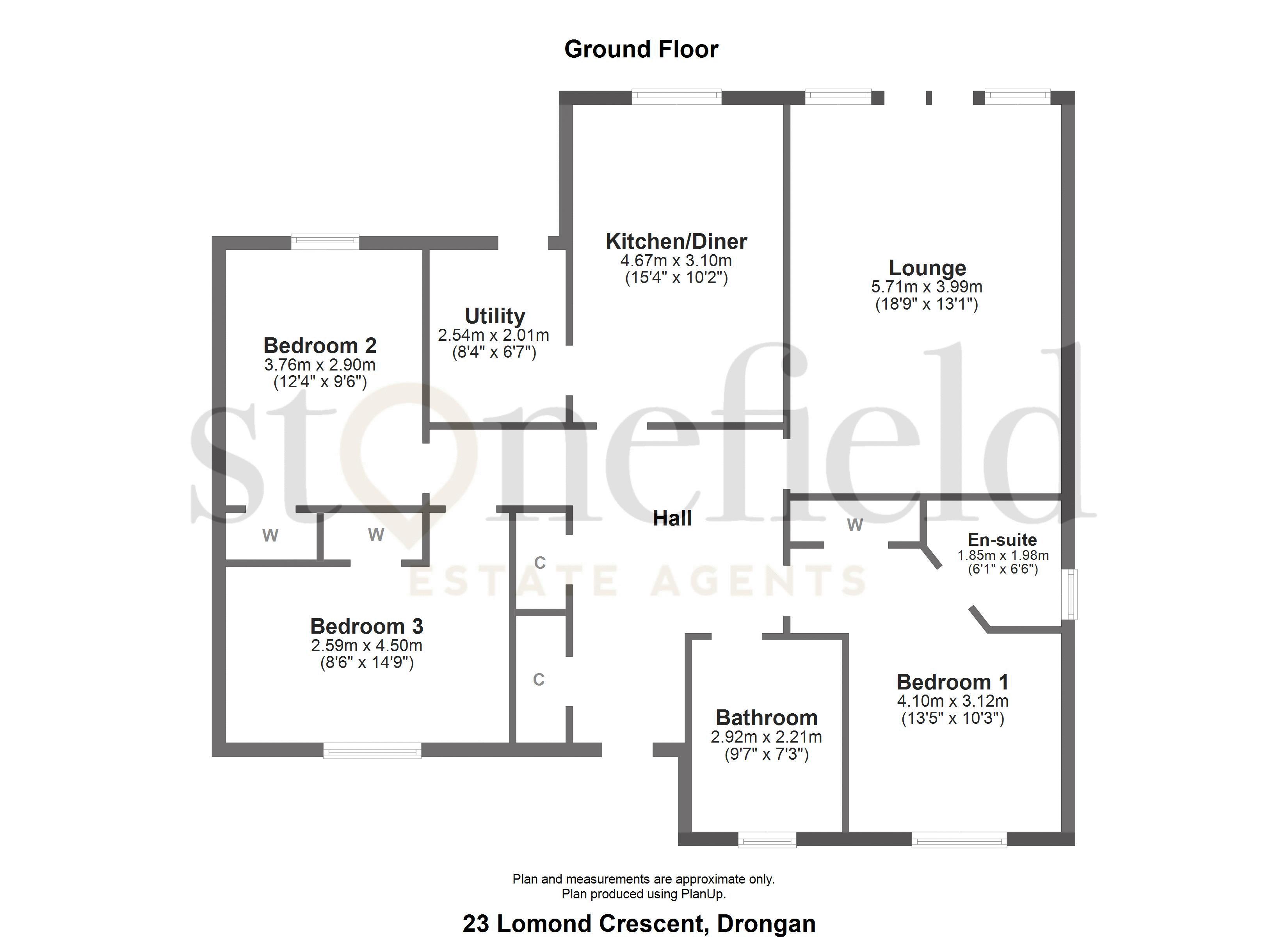 Lomond Crescent, Drongan, Ayr KA6, 3 bedroom detached bungalow for sale