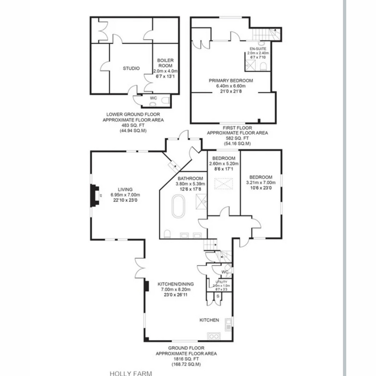 Holly Farm, Mill Lane, Reading floorplan