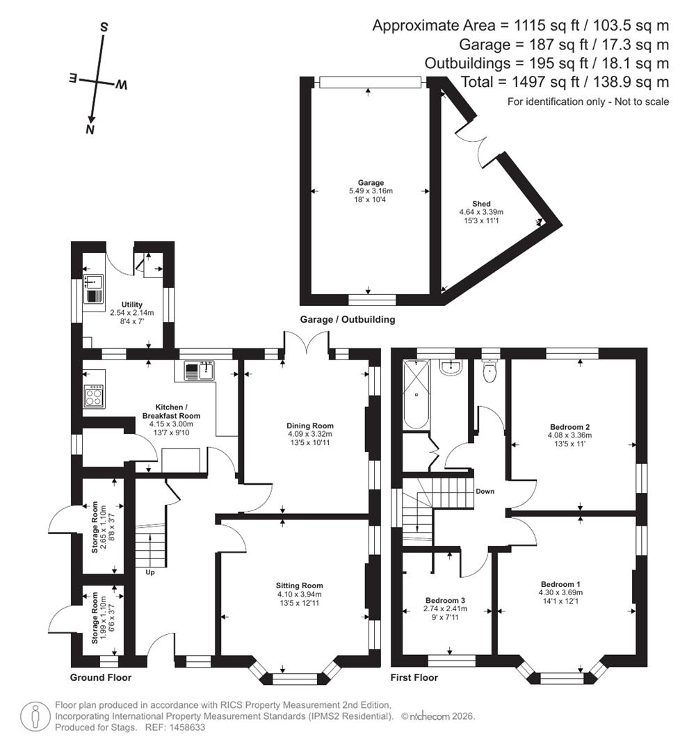39 Plymouth Road, Totnes, Totnes floorplan