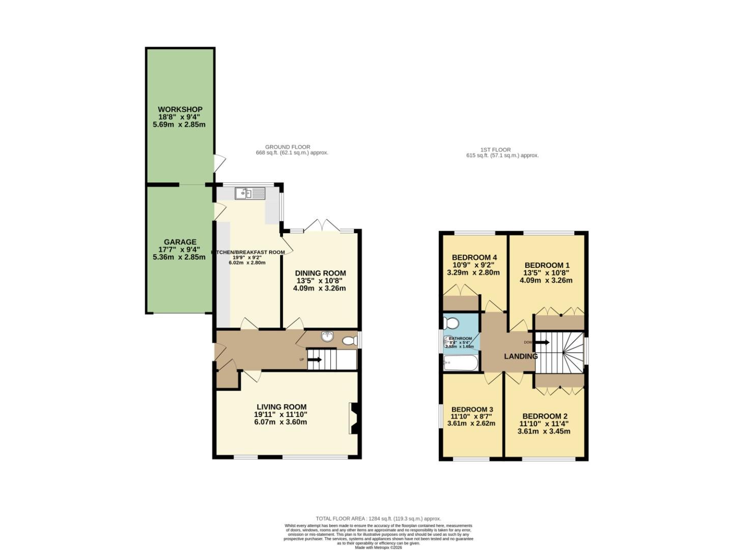 35, Eastfield Avenue, York floorplan