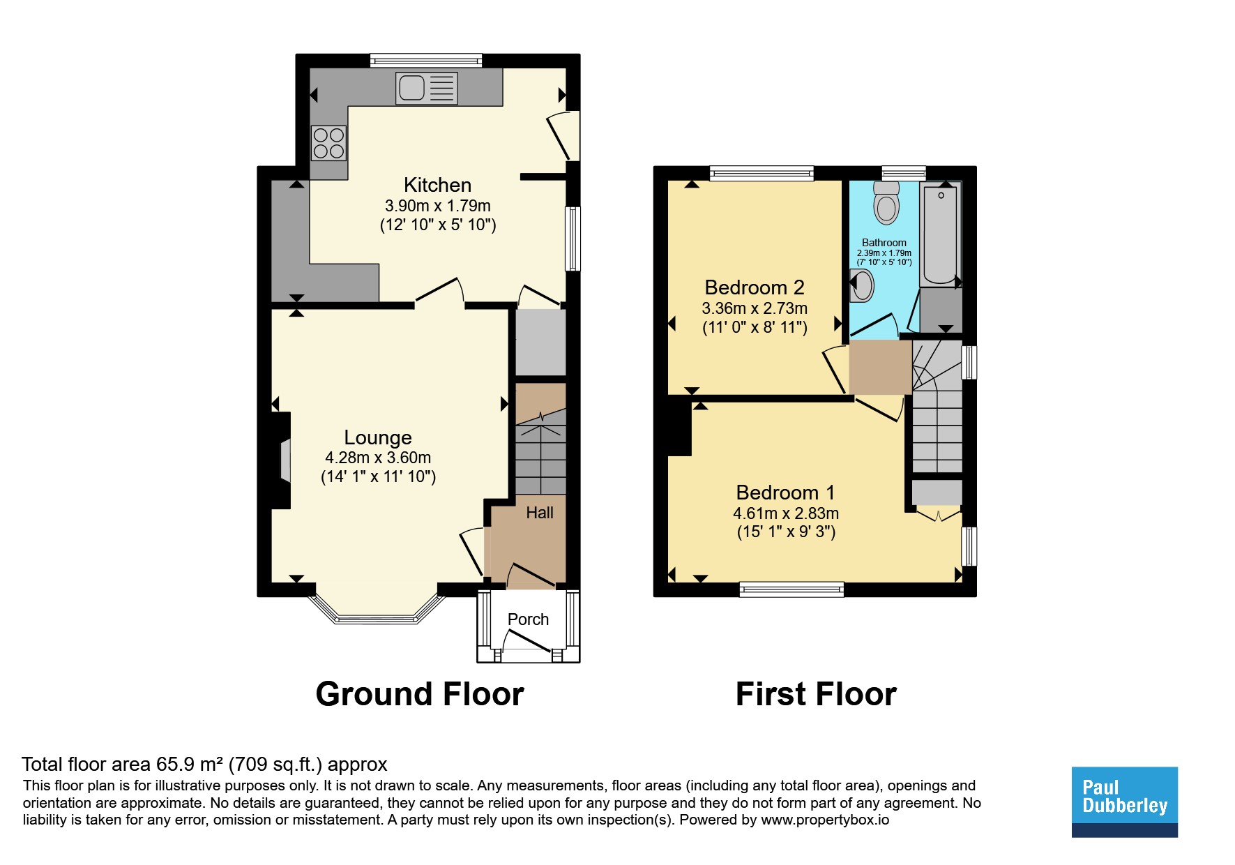 20, Park Road, Bilston floorplan