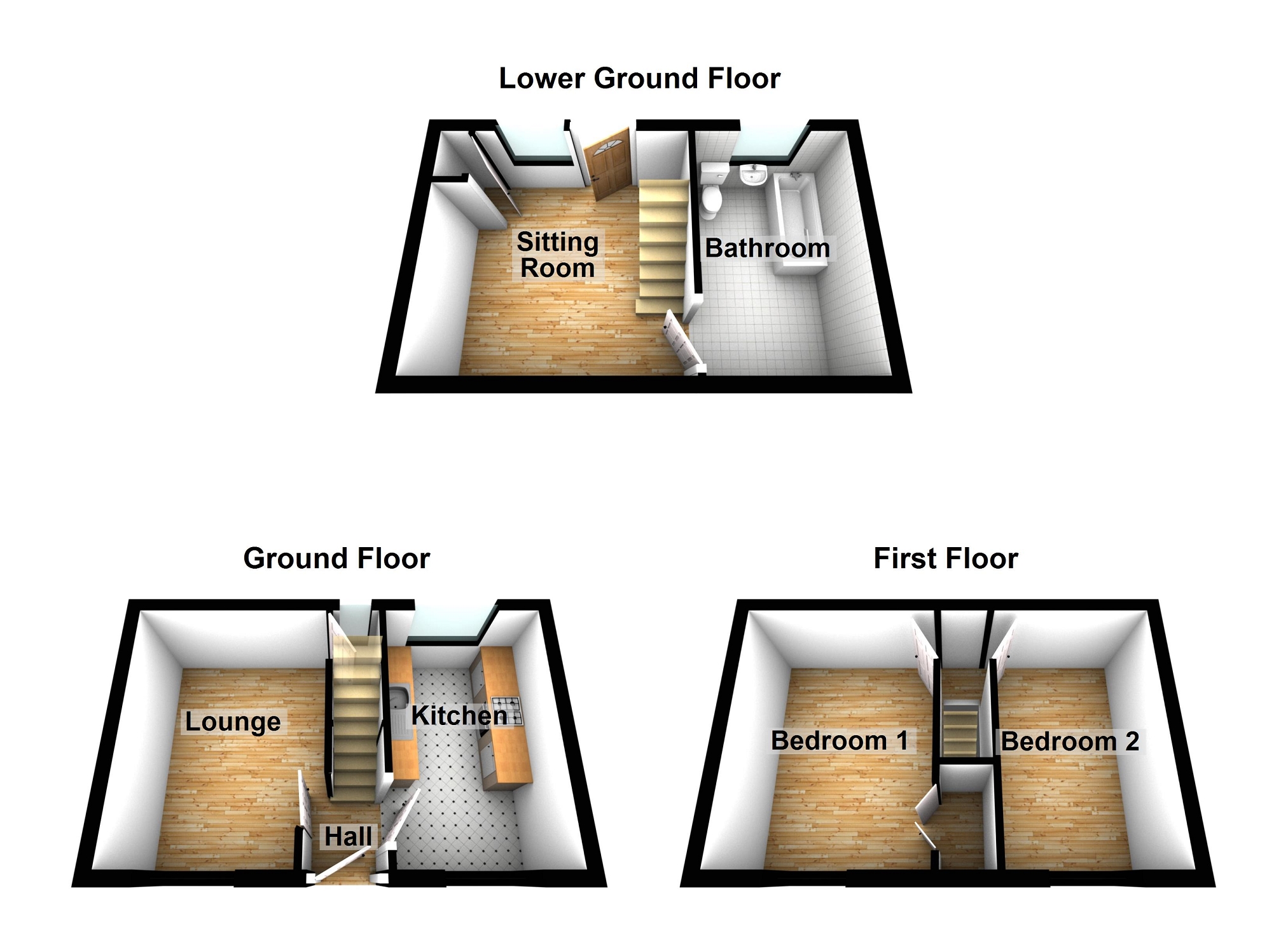 54, James Street, Swansea floorplan