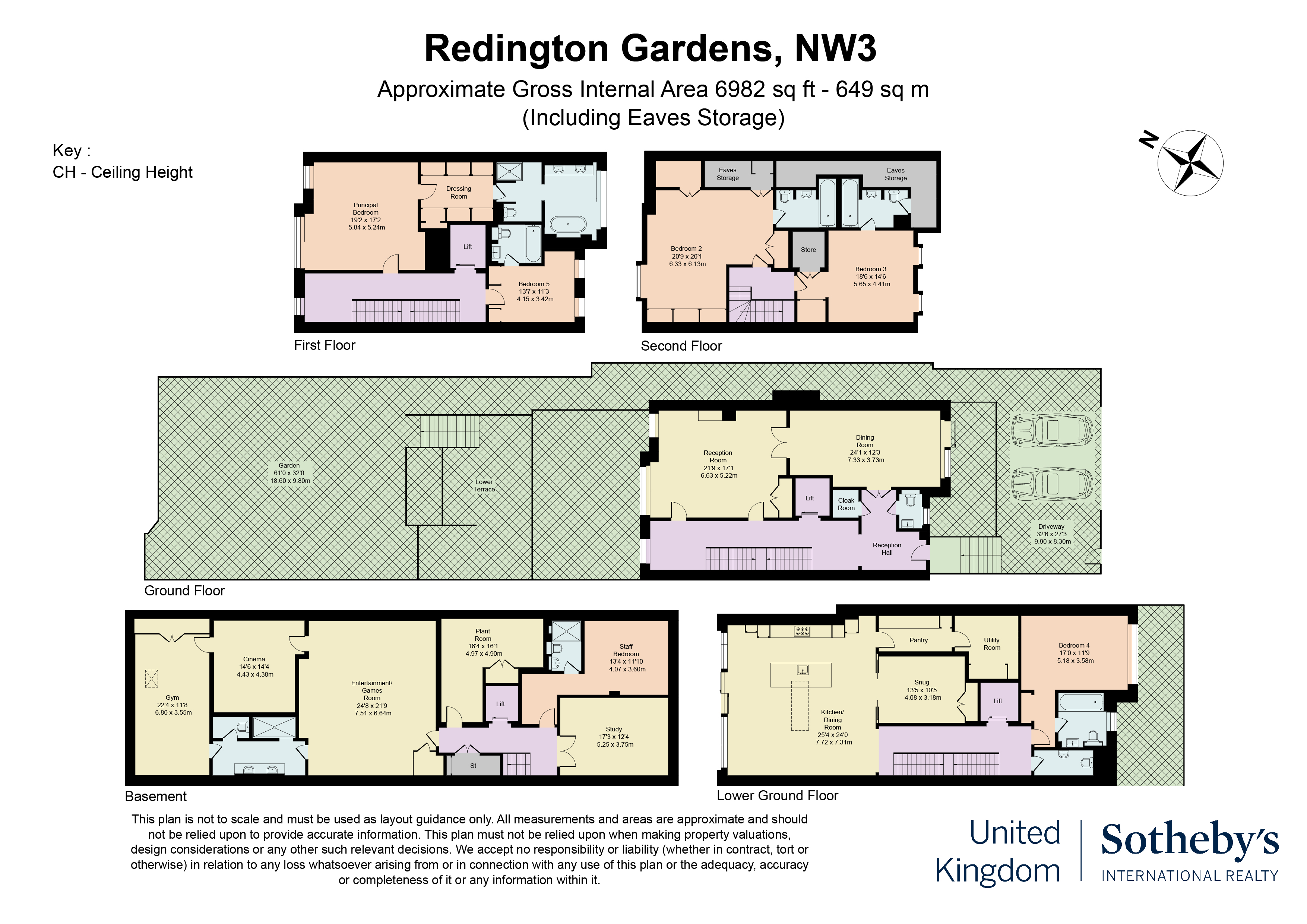 Redington, Redington Gardens, London floorplan