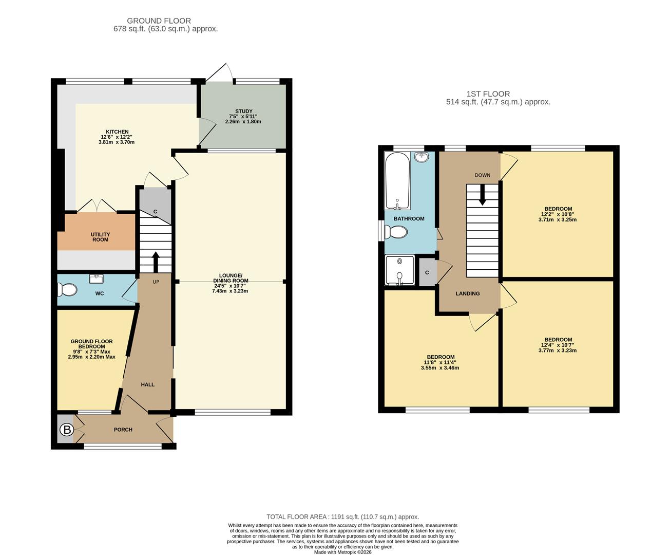 Lower Road, Coventry floorplan