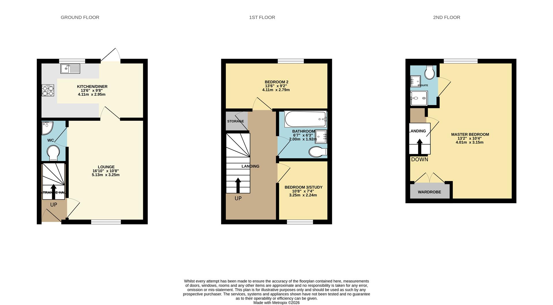 10, Majestic Place, Swadlincote floorplan