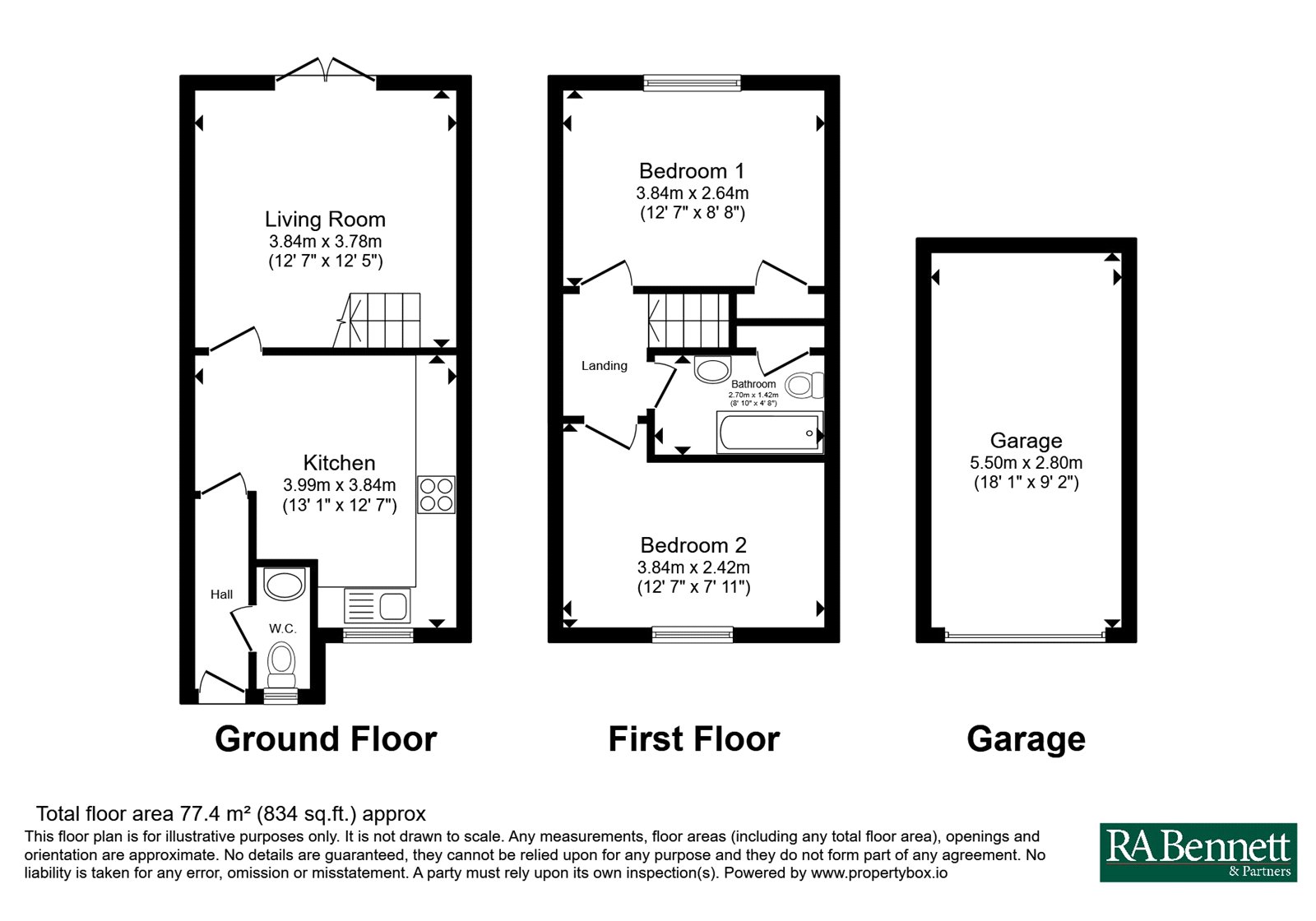 24, Swan Meadow, Warwick floorplan
