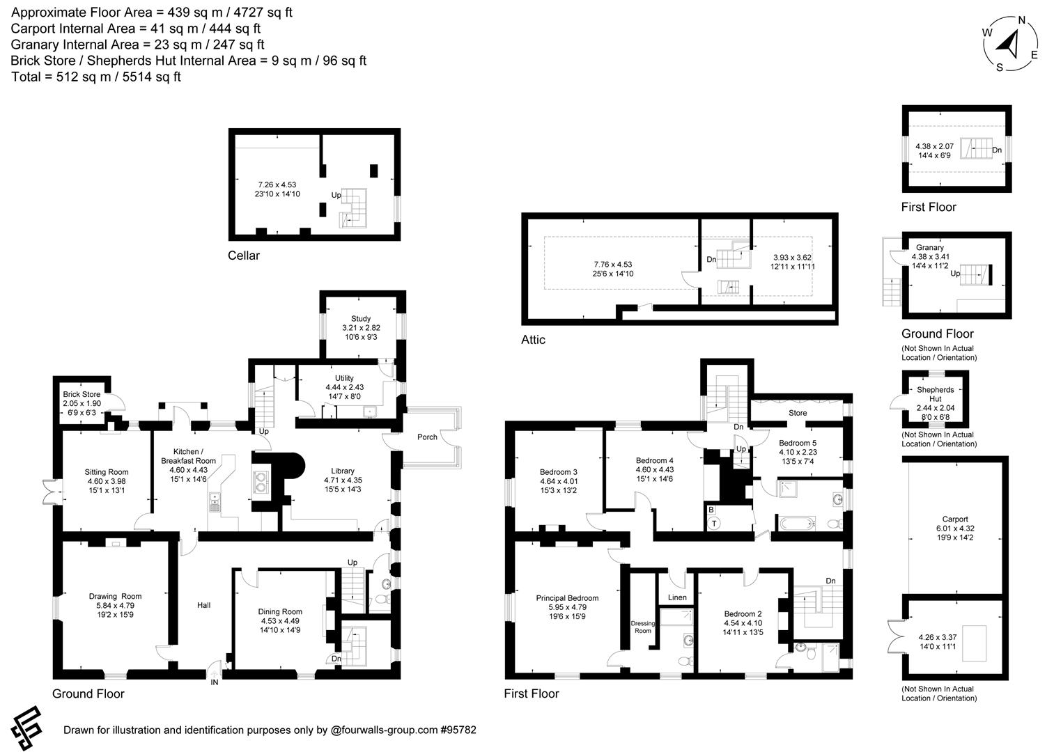 Pound Farm, Winchester Road, Alton floorplan