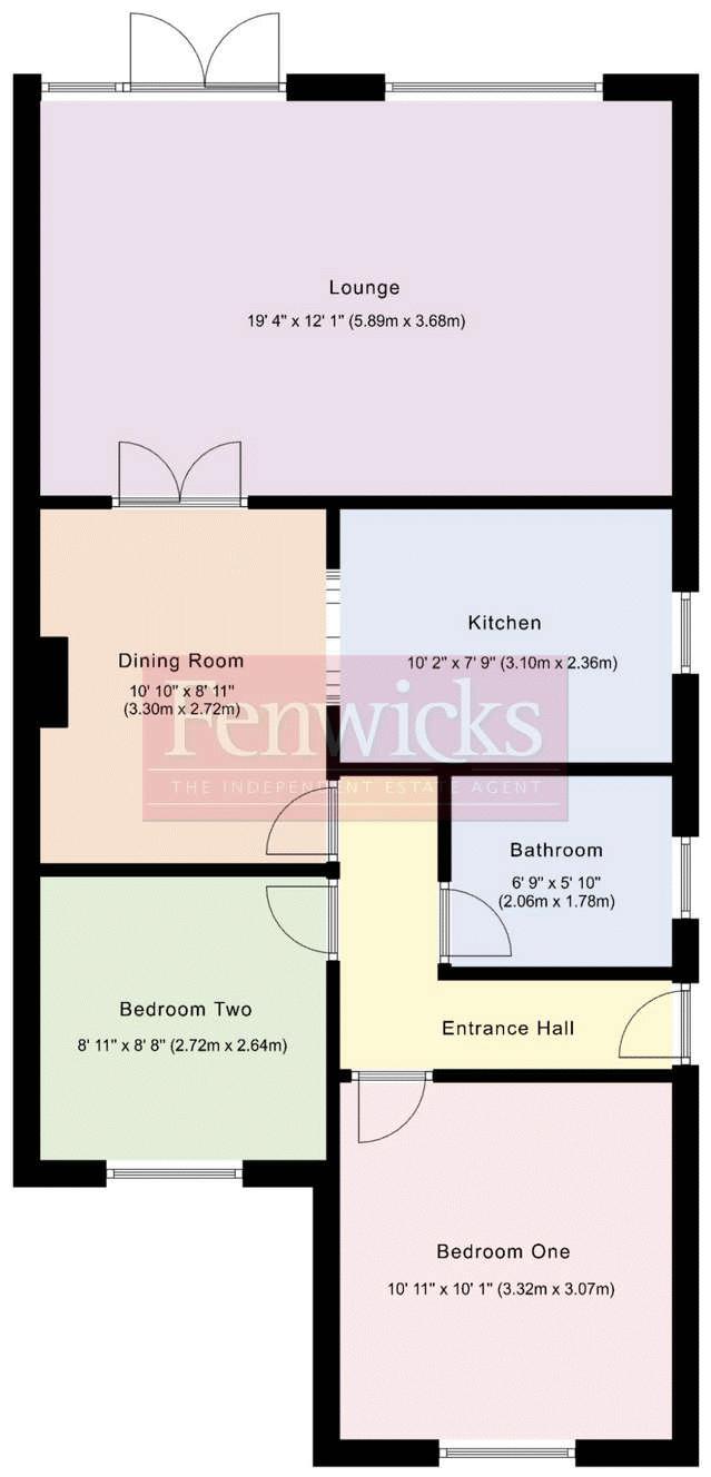 43, Wootton Road, Lee-On-The-Solent floorplan