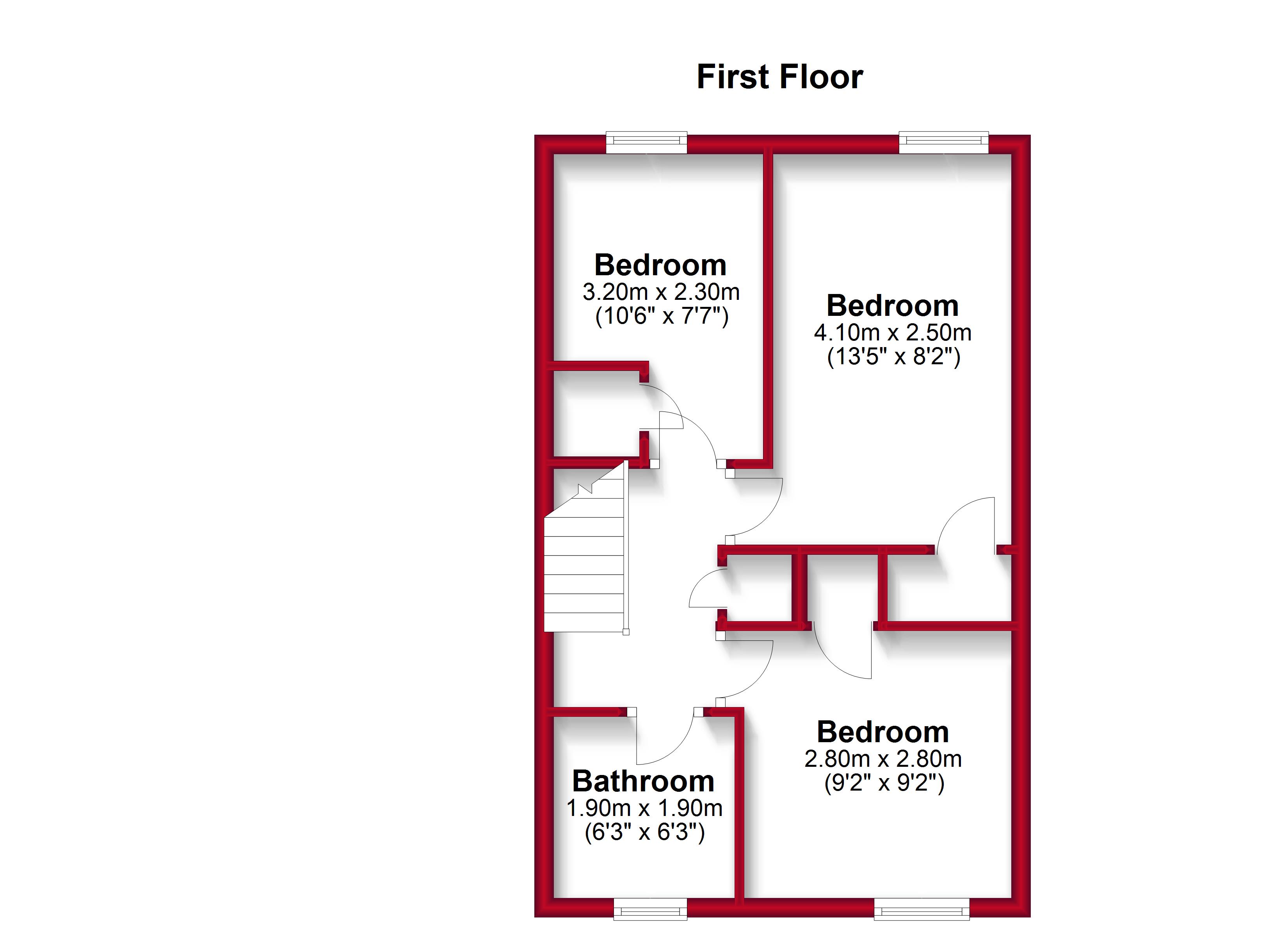 3 Bedrooms Semi-detached house to rent in Burghmuir Court, Linlithgow EH49