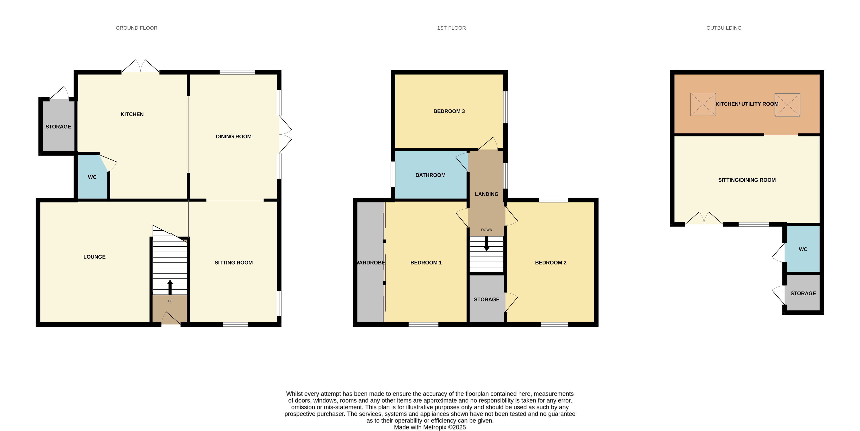 Elms Cottage, 8, Main Road, Atherstone floorplan