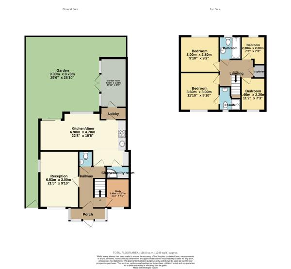24A, Hedge Lane, Palmers Green floorplan