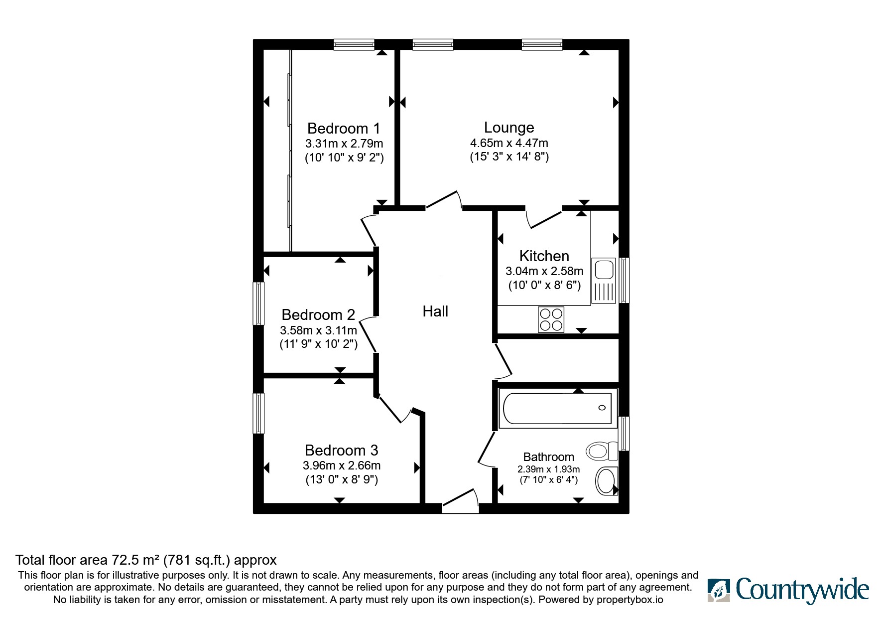 Greenlaw Avenue, Lanarkshire floorplan