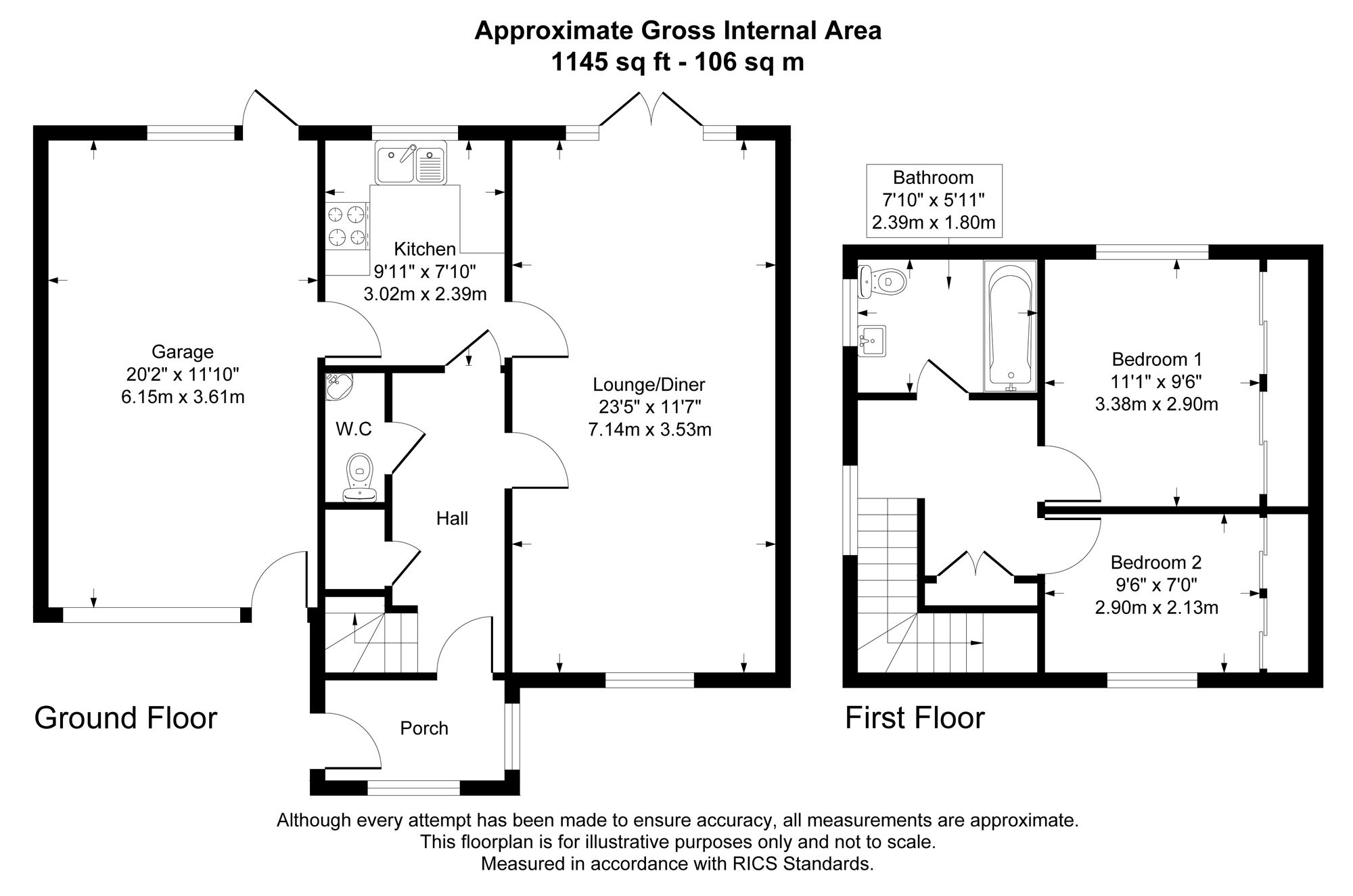 27 Tartane Lane, Romney Marsh floorplan