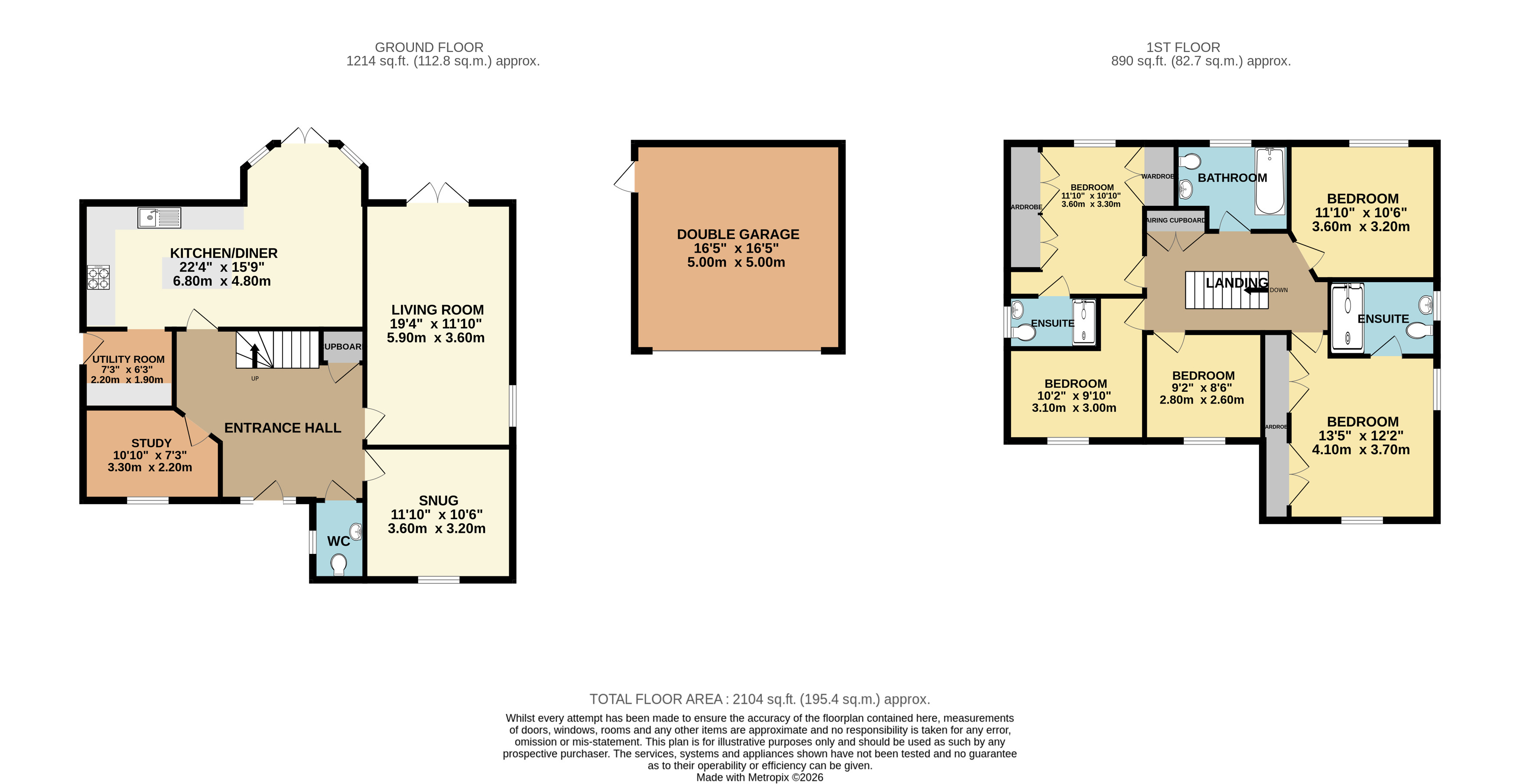 3, Caspian Gardens, Westbury floorplan