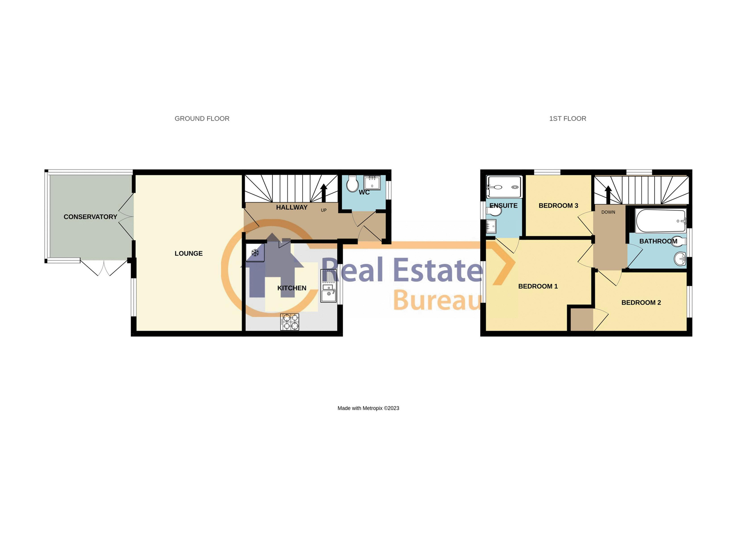 7 New Church Close, Portland floorplan