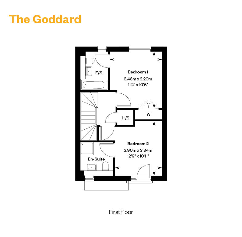 857, Granadiers Road, Winchester, So22 6Gr floorplan