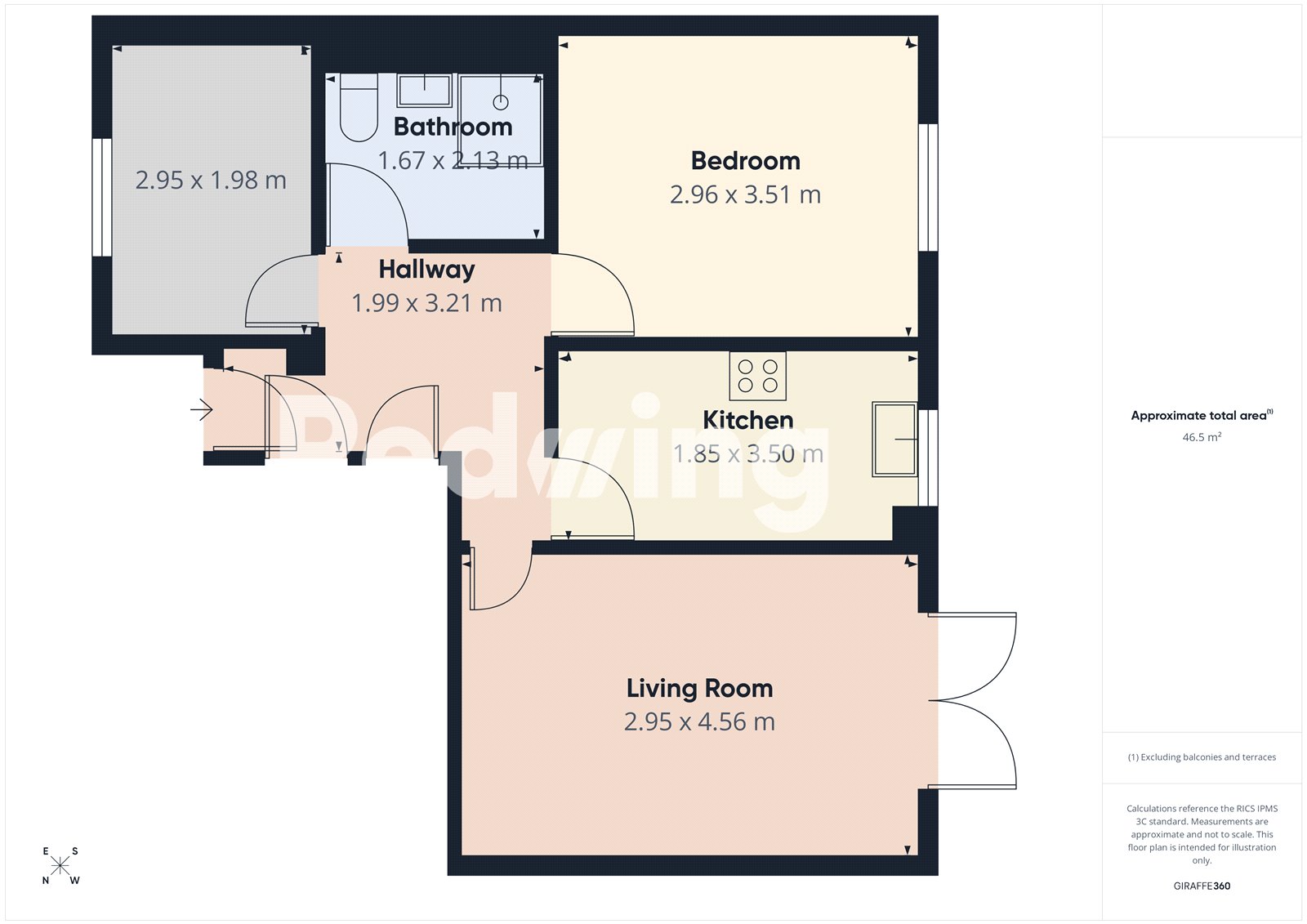 9, Coombe Park Court, Ellesmere Port floorplan