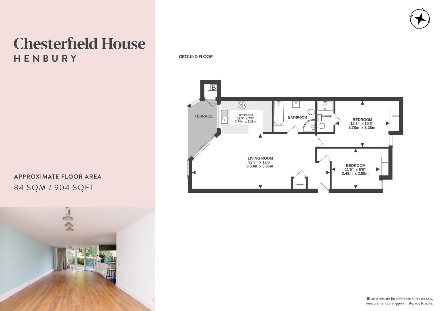 8 Chesterfield House, Henbury Road, Bristol floorplan