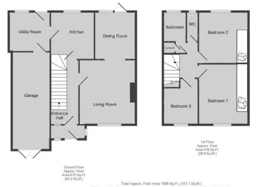 1, Middle Furlong, Bushey floorplan