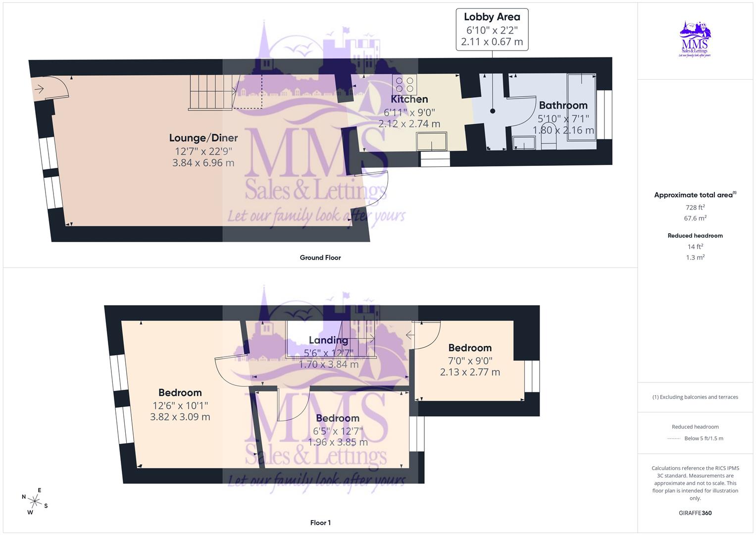 24, Hone Street, Rochester floorplan