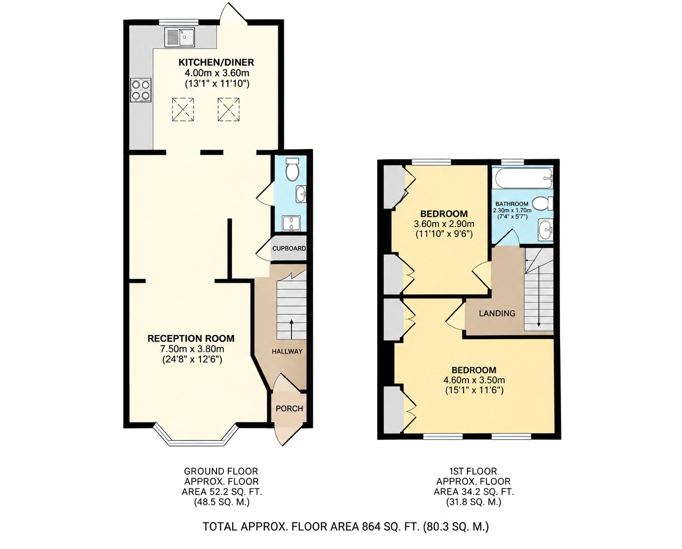 21, Lewis Road, Kent floorplan
