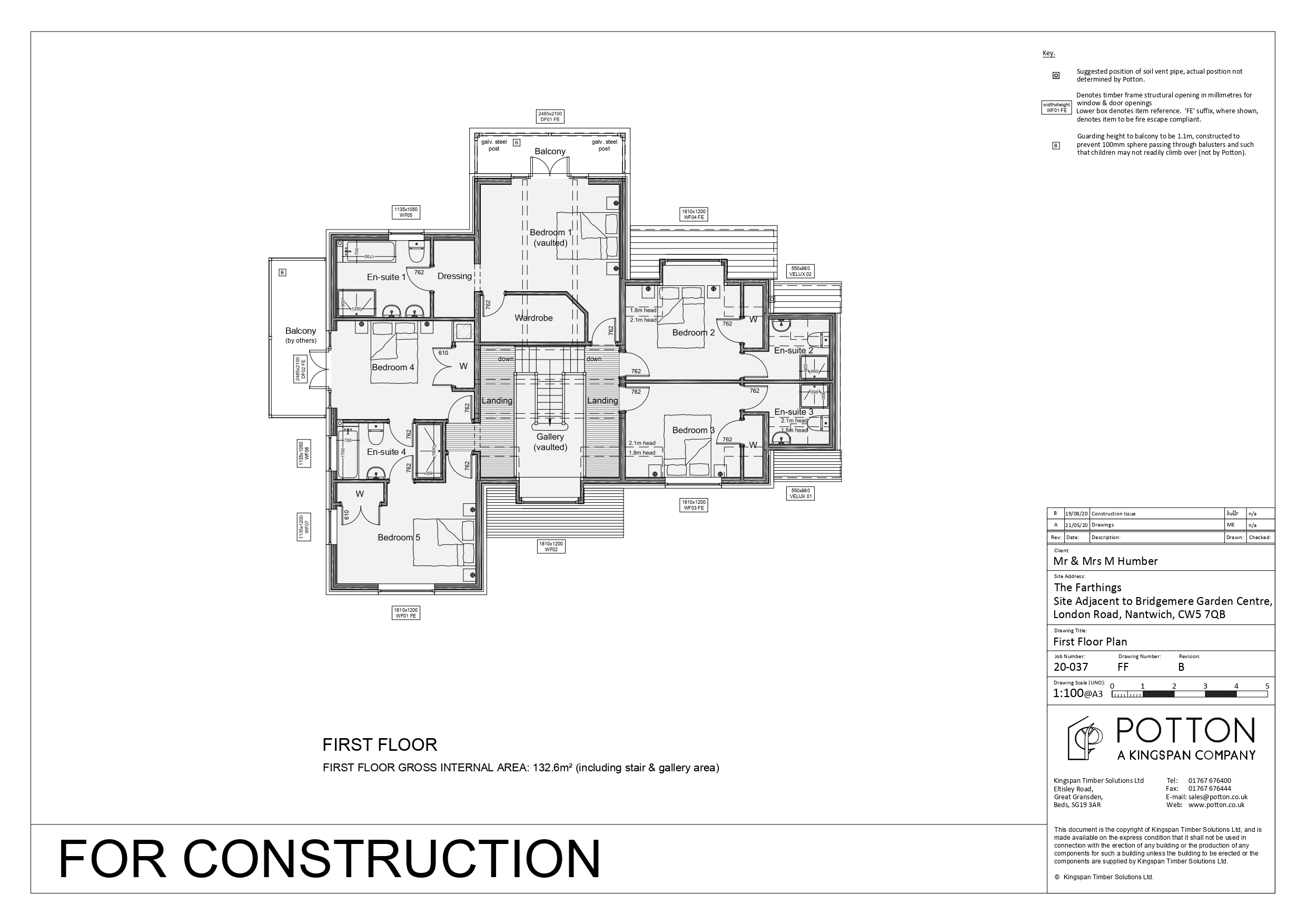 Bridgemere Mews, Dingle Lane, Bridgemere, Nantwich CW5, 5 bedroom