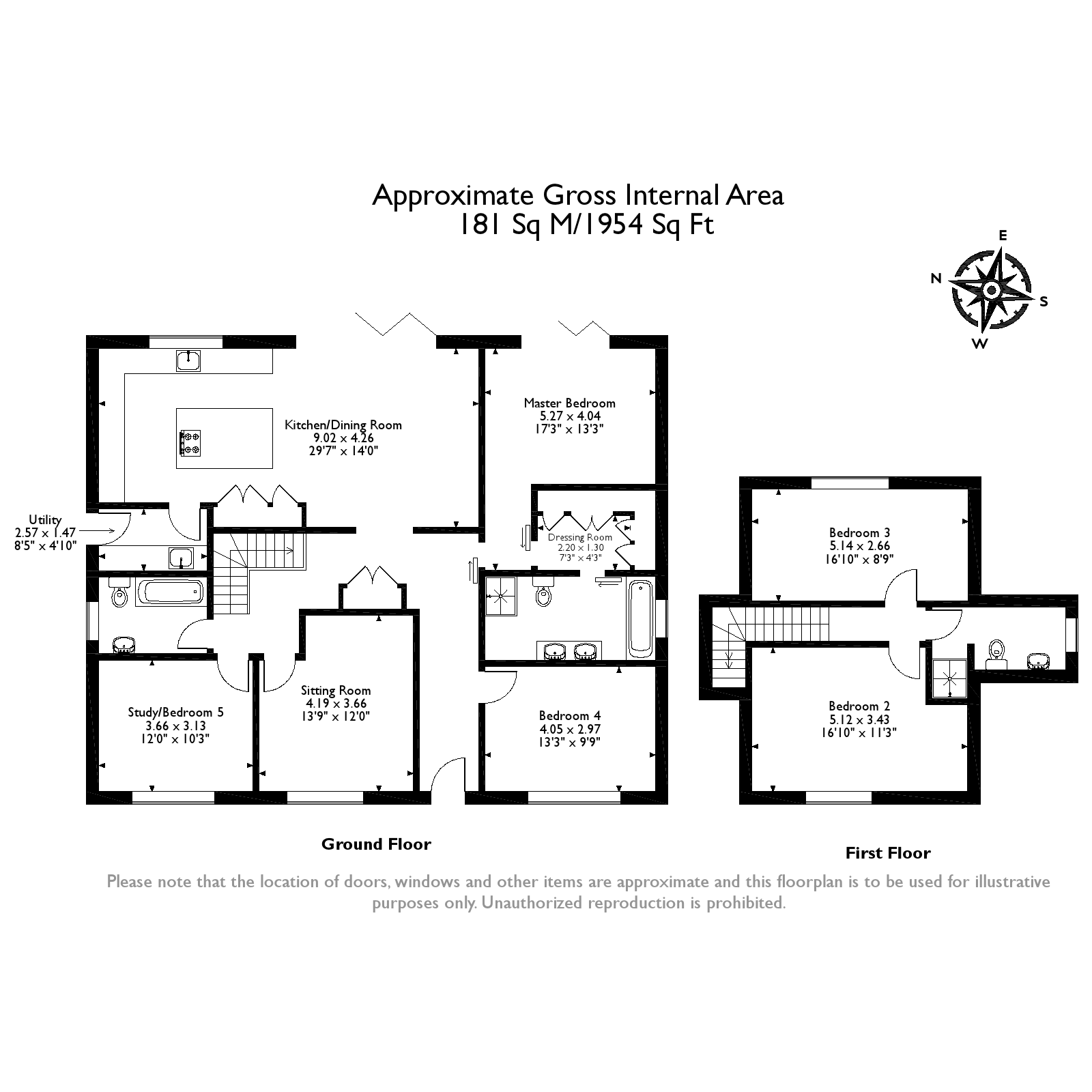 5 Bedrooms Detached house for sale in Stonehill Road, Ottershaw, Chertsey KT16