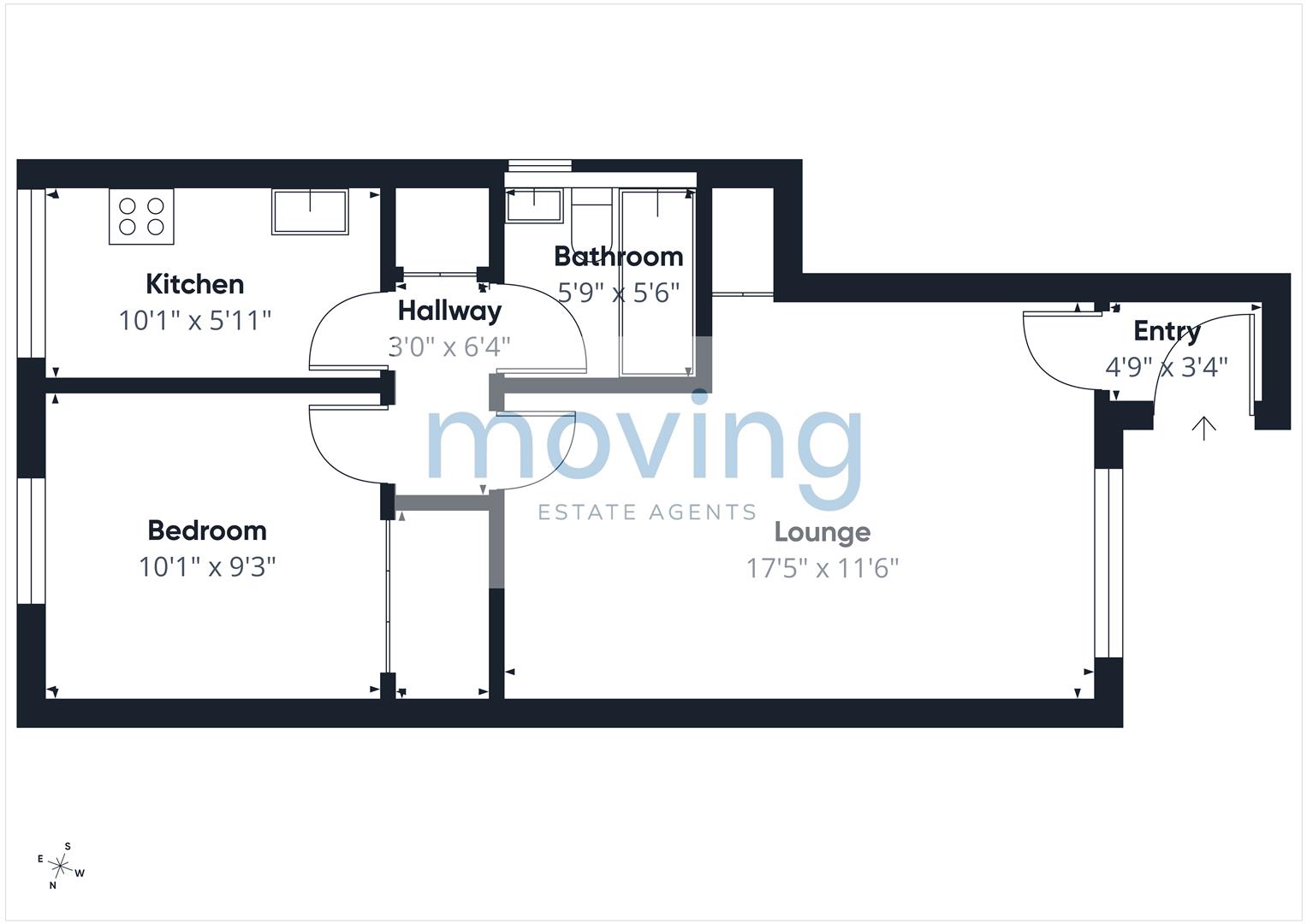 289, Broughton Road, Glasgow floorplan