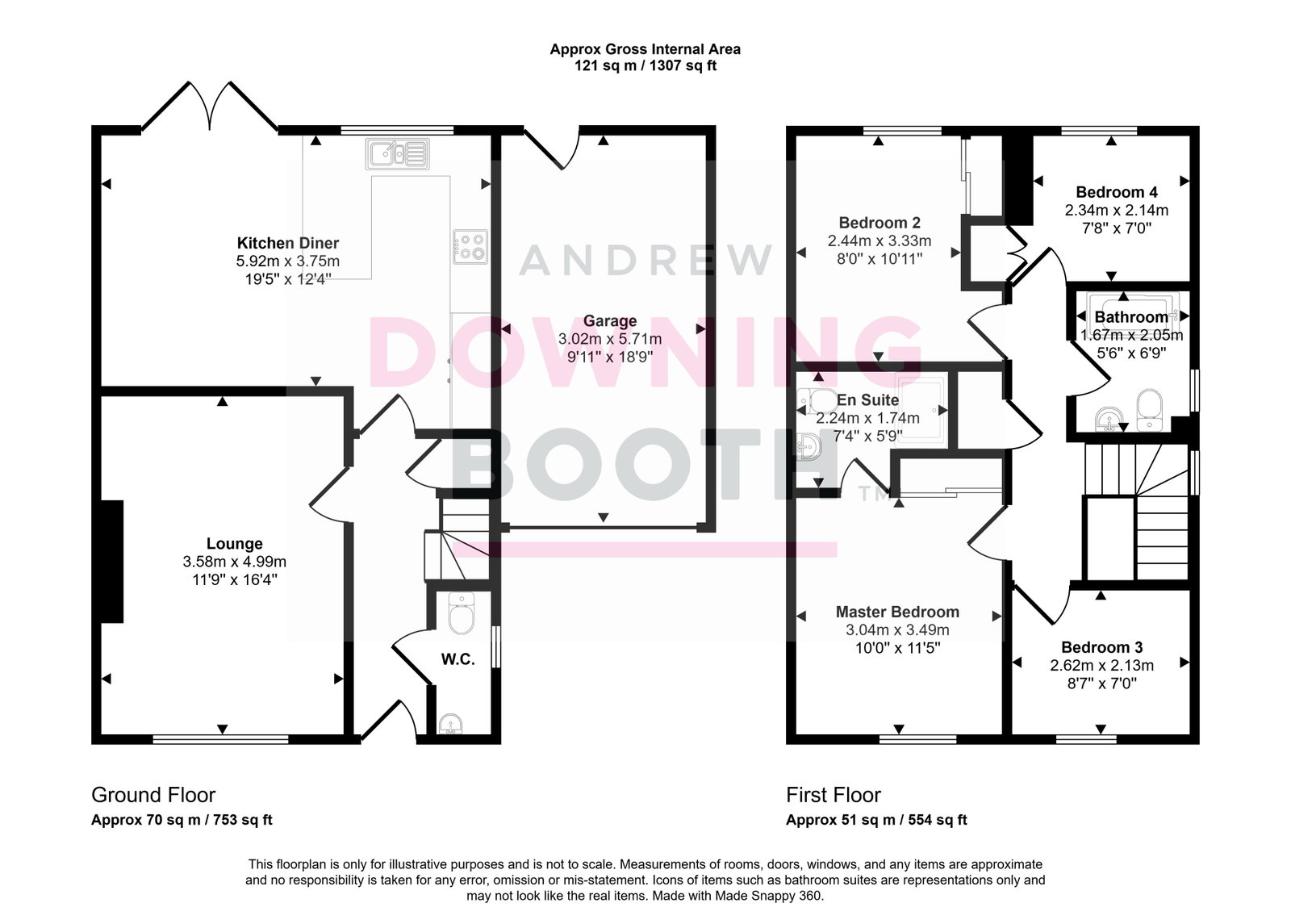 22, Elmstead Close, Walsall floorplan