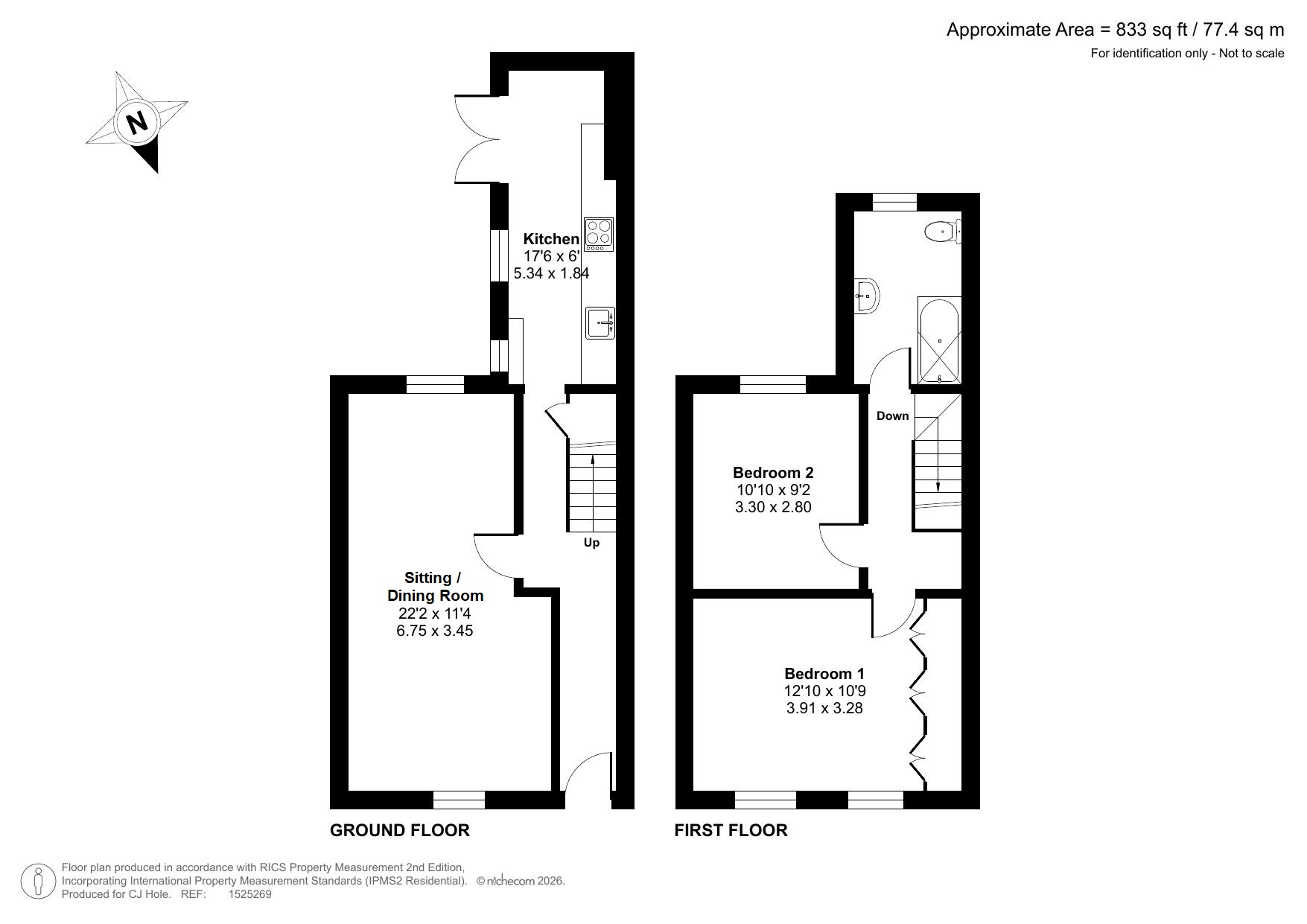 5, St Lukes Road, Cheltenham floorplan