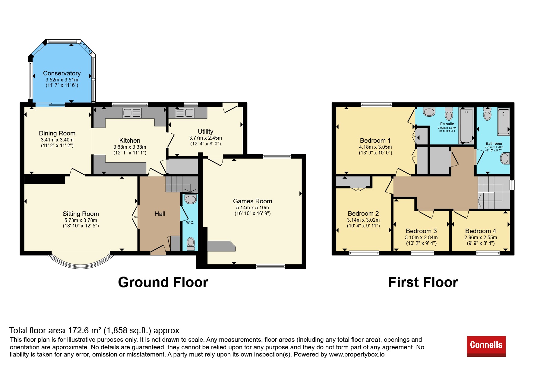 5, Hemingway Close, Newport Pagnell floorplan