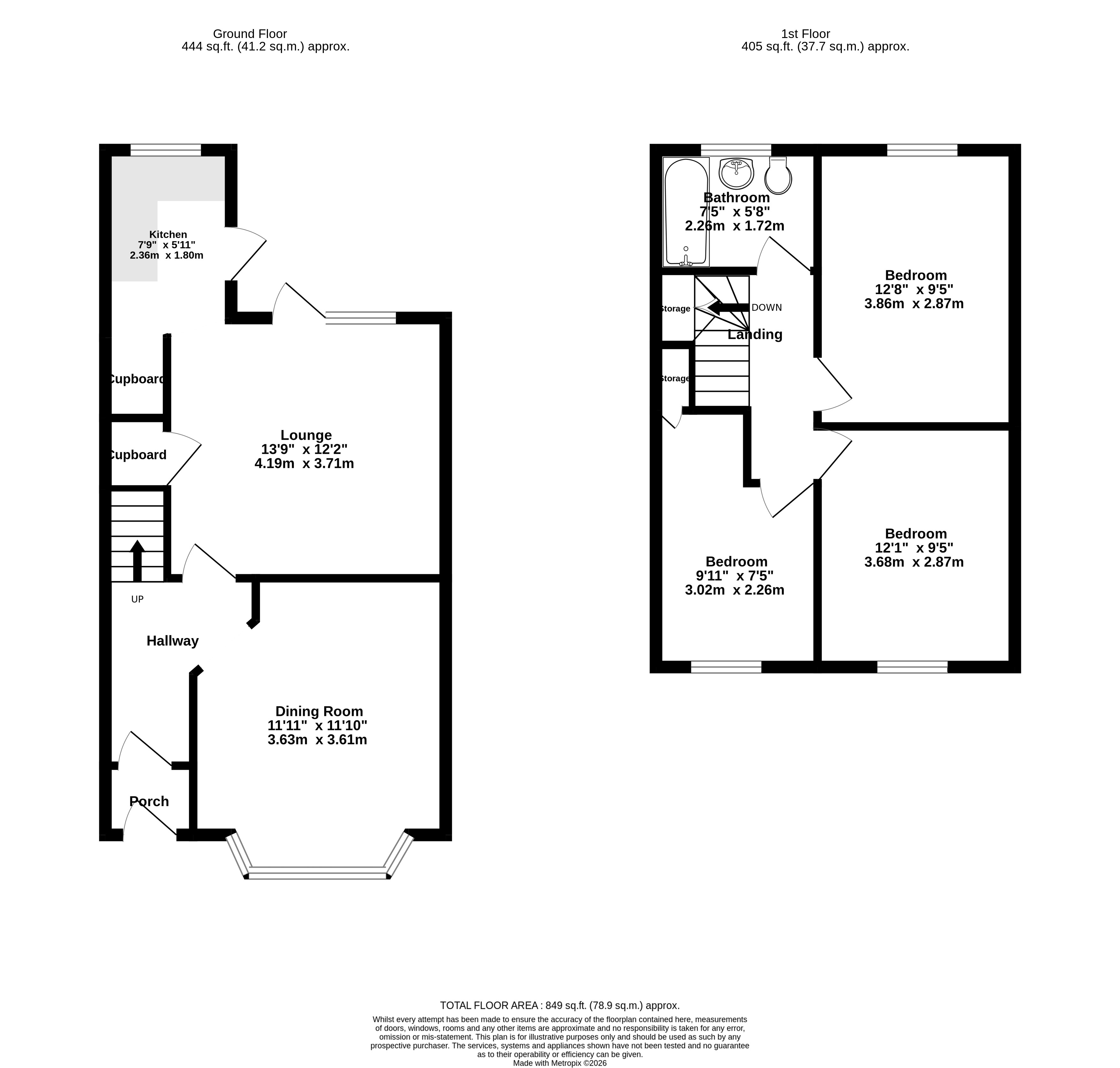 Eastville, Northfield floorplan
