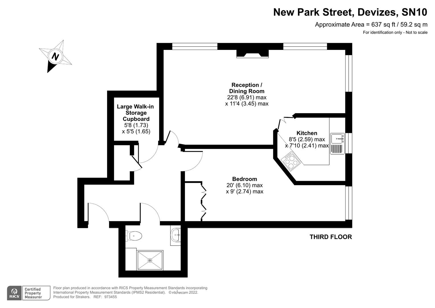 35, Sudweeks Court, Devizes floorplan